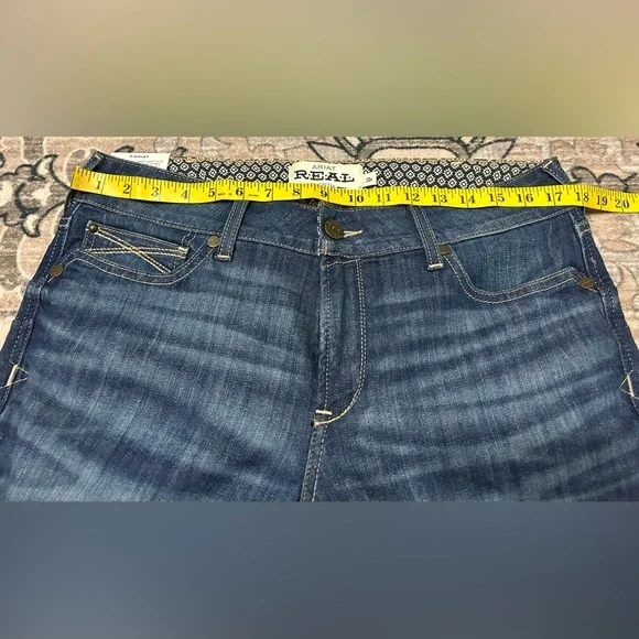 NEW Ariat Womens Jeans Size 32R Real Denim Perfect Rise Bootcut Western Rodeo - Picture 5 of 7